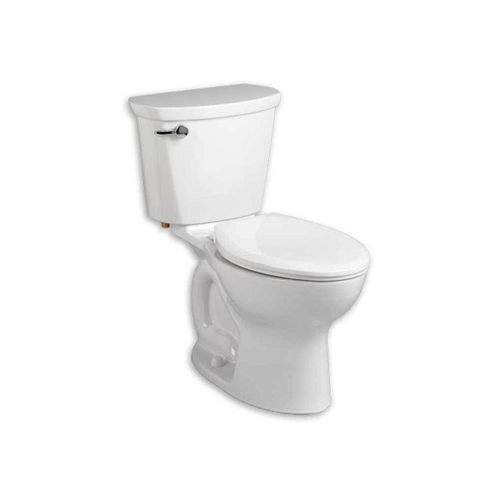 American Standard Cadet® PRO Two-Piece 1.6 gpf/6.0 Lpf Standard Height Elongated Toilet Less Seat