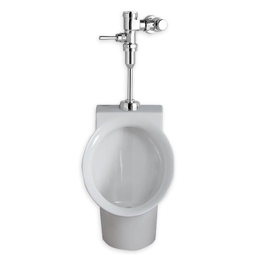 American Standard Decorum® EverClean® Urinal System With Manual Piston Flush Valve, 0.125 gpf/0.5 Lpf