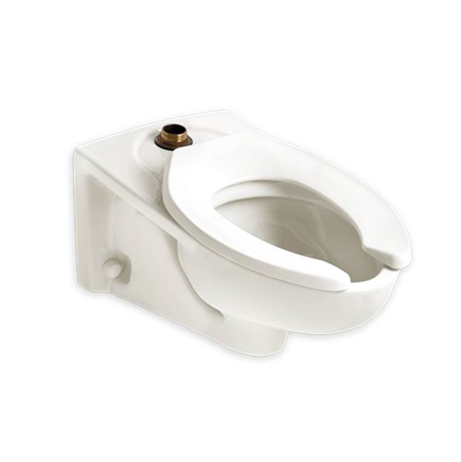 American Standard Afwall® Millennium® 1.1 - 1.6 gpf (4.2 - 6.0 Lpf) Top Spud Elongated Wall-Hung Bowl With BedPan Lugs