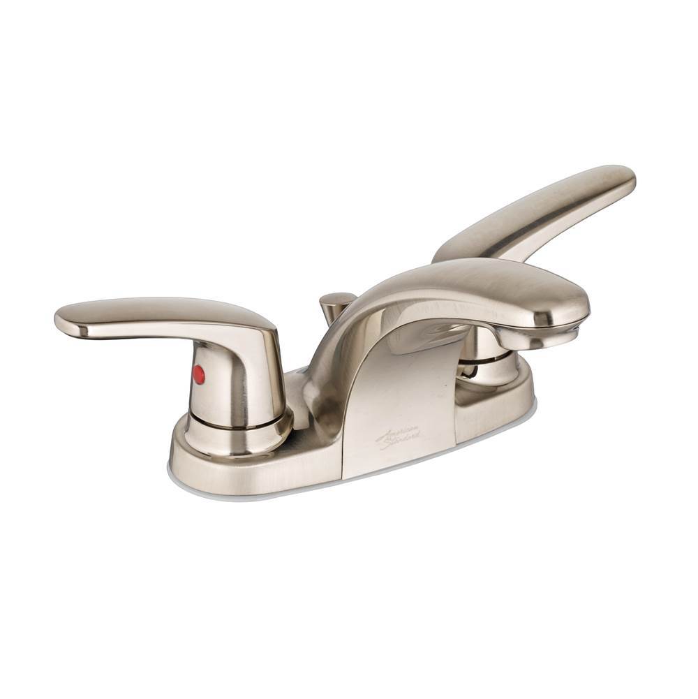 American Standard Colony® PRO 4-Inch Centerset 2-Handle Bathroom Faucet 1.2 gpm/4.5 Lpm With Lever Handles