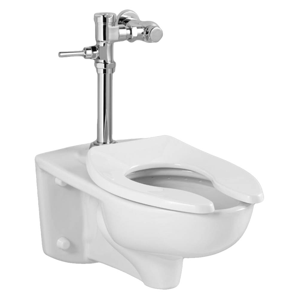 American Standard Afwall® Millennium® Wall-Hung EverClean® Toilet System With Manual Piston Flush Valve, 1.6 gpf/6.0 Lpf