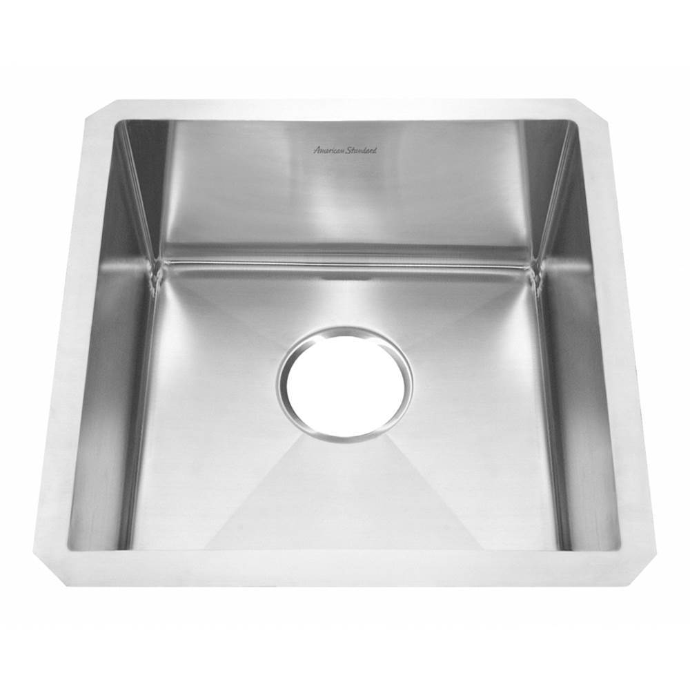 American Standard Pekoe® 17 x 17-Inch Stainless Steel Undermount Single-Bowl Kitchen Sink