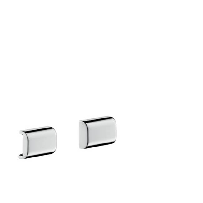 Axor Universal Accessories Cover for Rail (2 Pieces) in Chrome