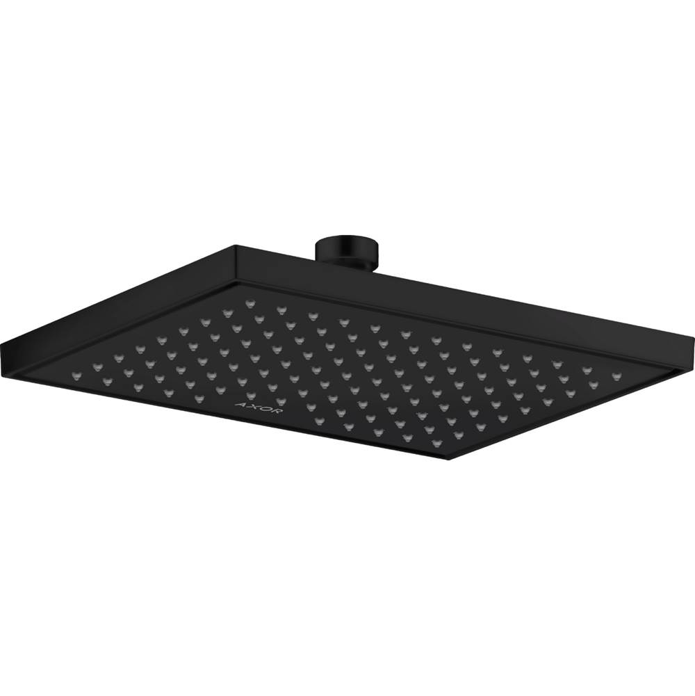 Axor ShowerSolutions Showerhead Square 245/185 1-Jet, 1.5 GPM in Matte Black