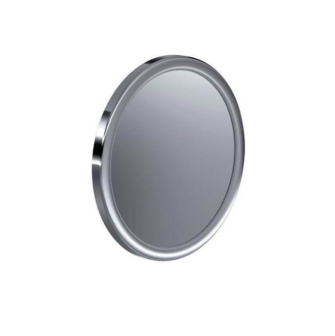 Baci Mirrors Non Adjustable Round Wall Mount Mirror 5X