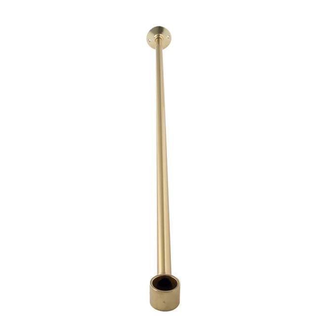 Barclay Ceiling Support for 7150-7152Oval Rod, Polished Brass