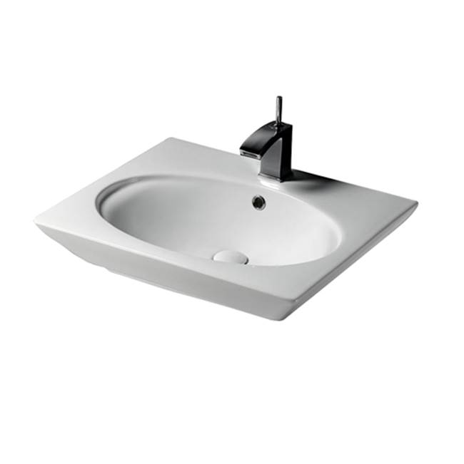 Barclay - Vessel Only Pedestal Bathroom Sinks