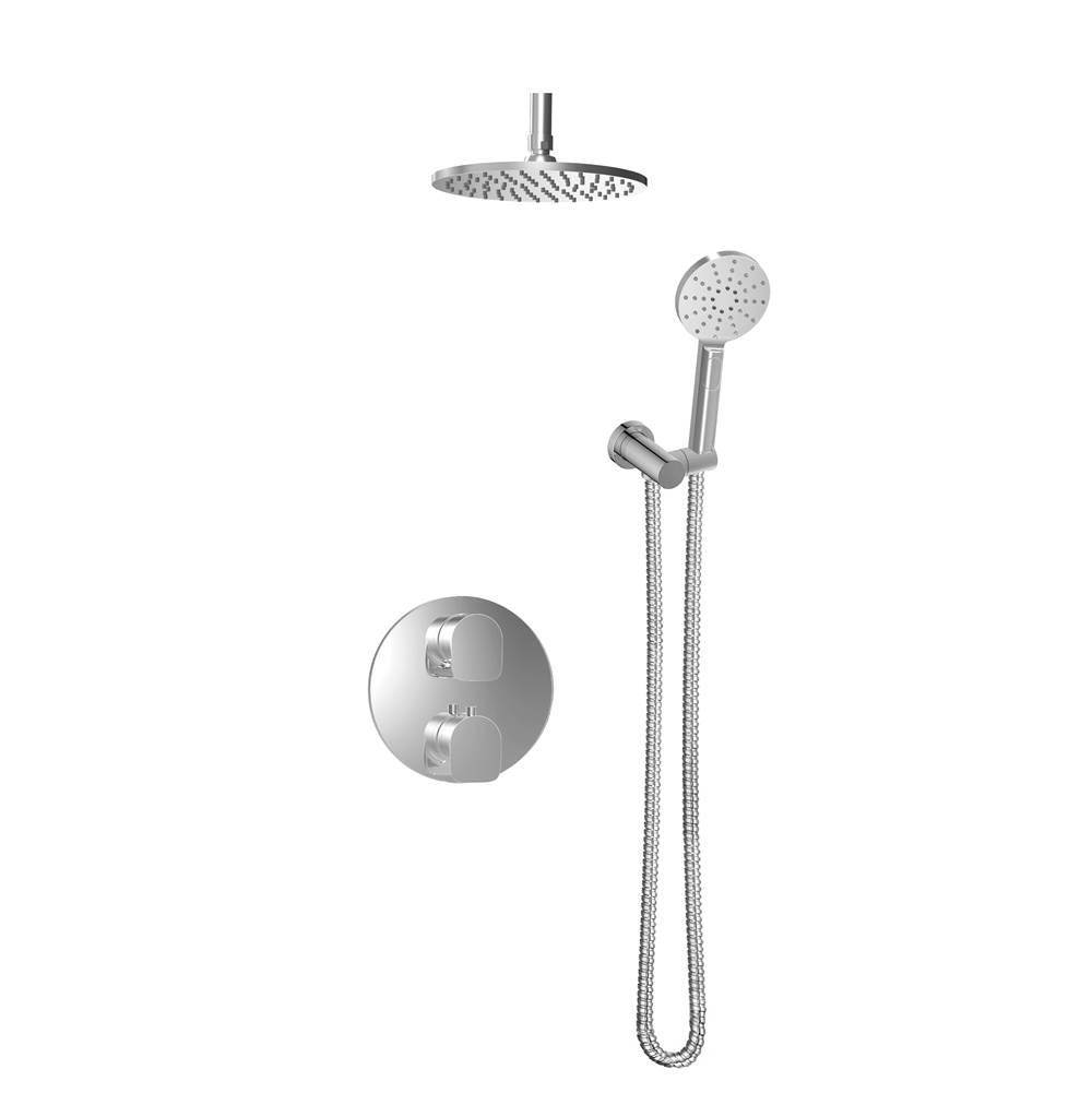 BARiL Complete Thermostatic Pressure Balanced Shower Kit (Non-Shared Ports)