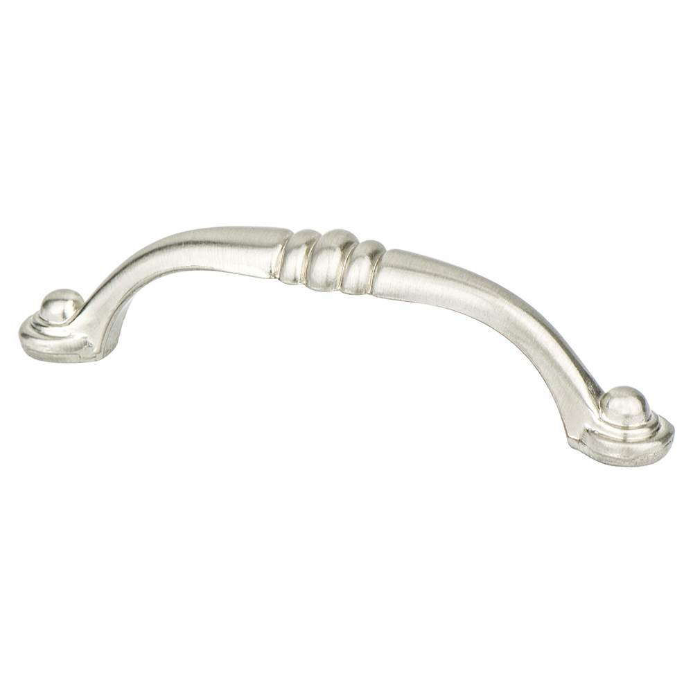 Berenson Euro Traditions 96mm Brushed Nickel Pull