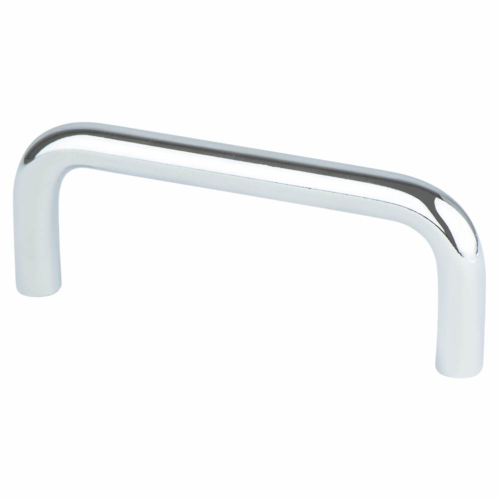 Berenson Zurich 3in Polished Chrome Pull