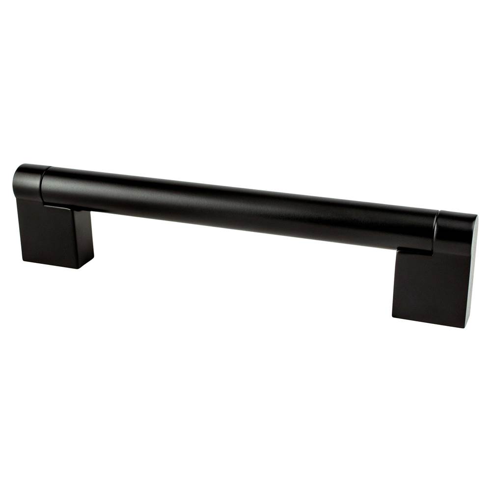 Berenson Contemporary Advantage Three 128mm CC Matte Black Bar Pull
