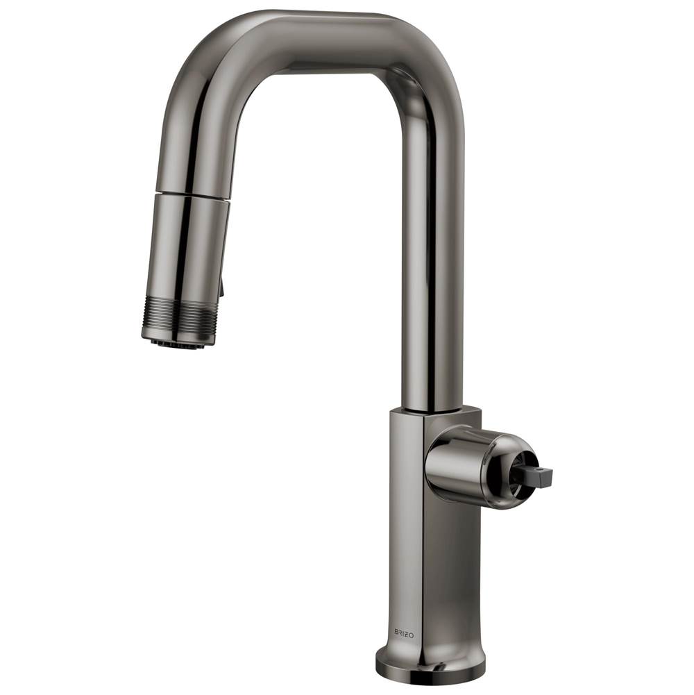 Brizo Kintsu® Pull-Down Prep Faucet with Square Spout - Less Handle