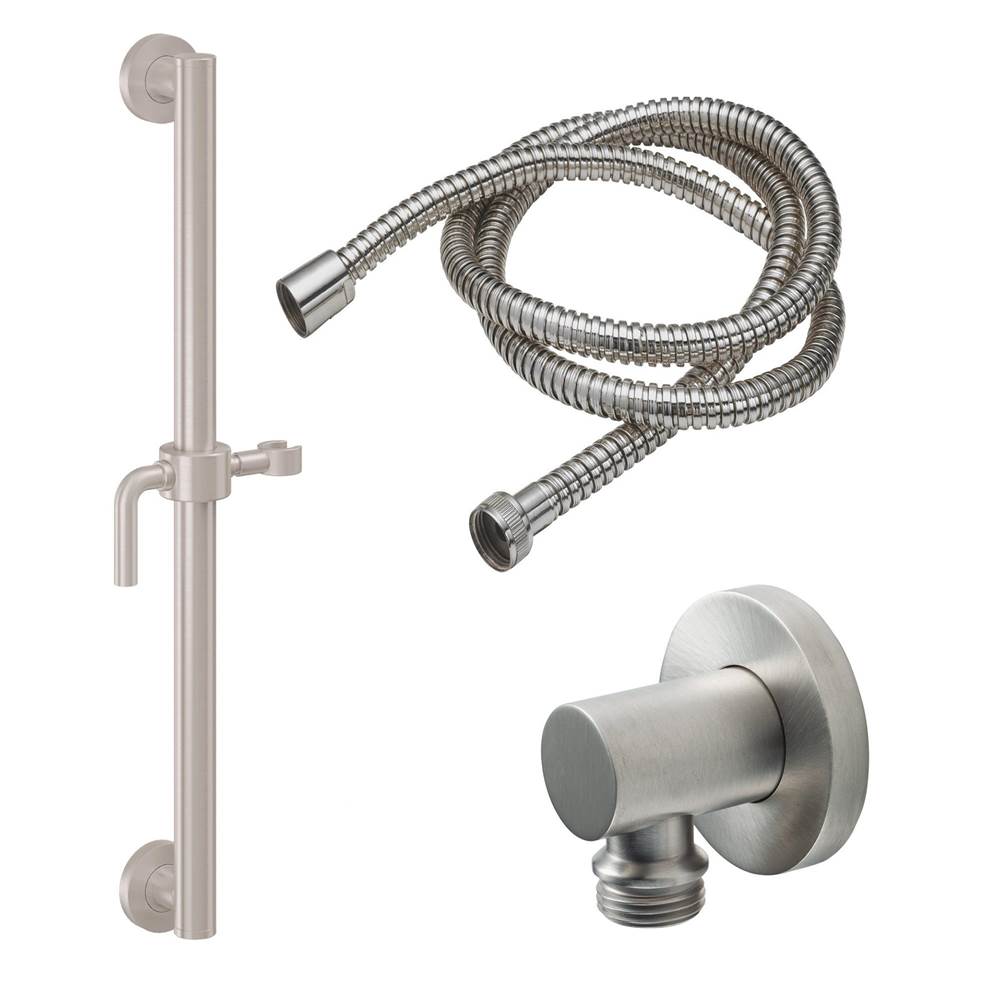 California Faucets 24'' Grab Bar Handshower Kit - Lever Handle with Round Base