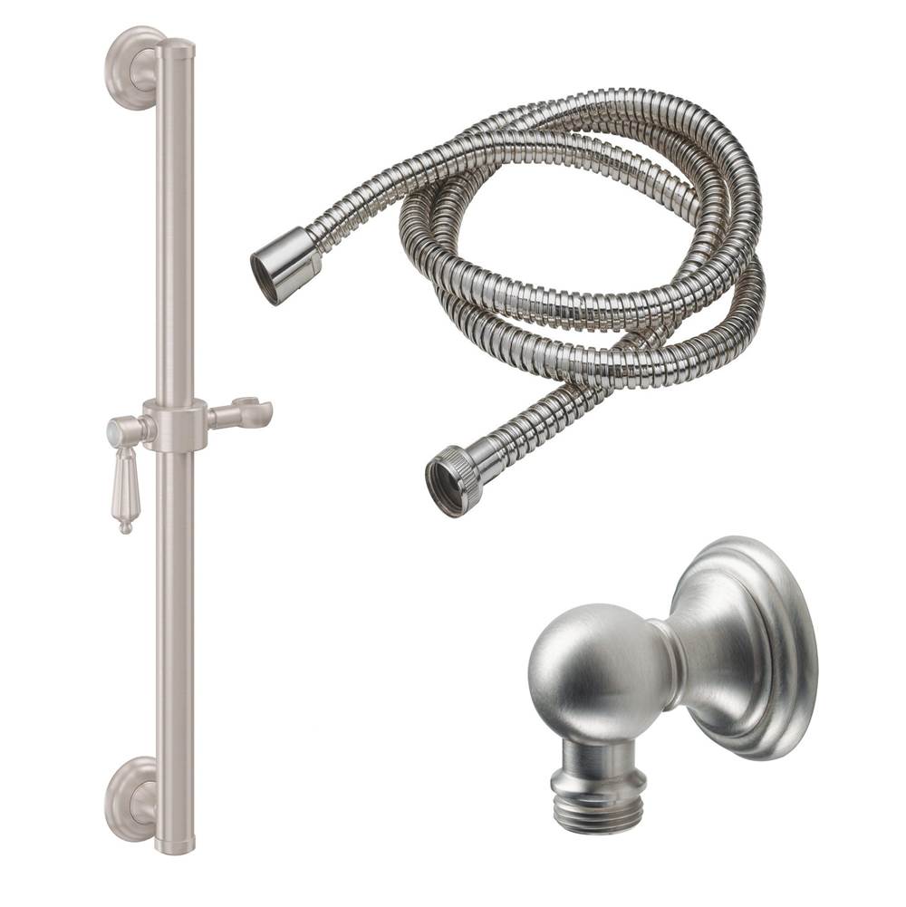 California Faucets 24'' Grab Bar Handshower Kit - Lever Handle with Line Base