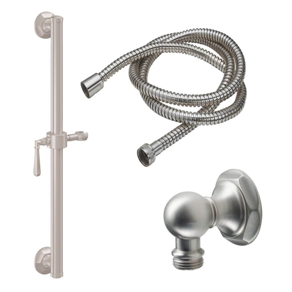 California Faucets 30'' Grab Bar Handshower Kit - Lever Handle with Hex Base