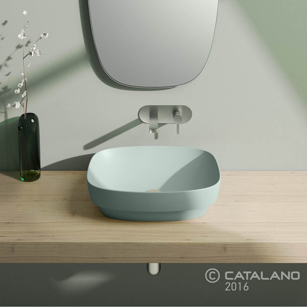 Catalano Ca-Green Lux 50 Vessel Sink, Matte Green