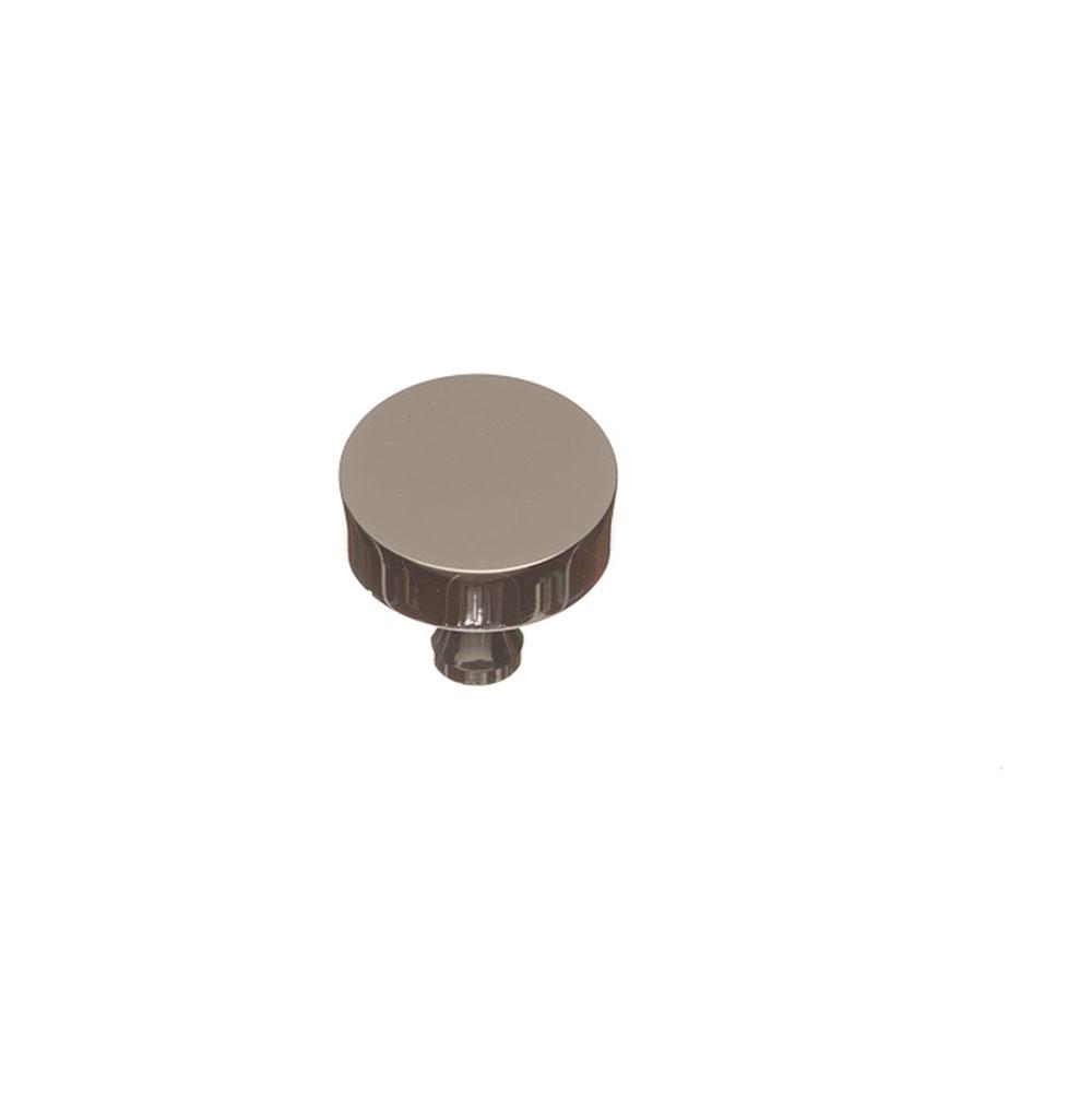 Colonial Bronze Cabinet Knob Hand Finished in Satin Black