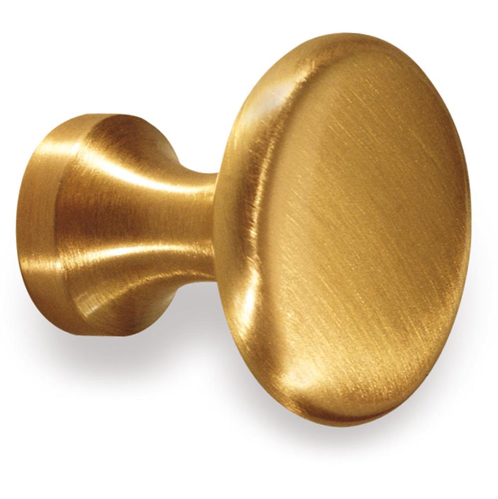 Colonial Bronze Cabinet Knob Hand Finished in Polished Copper