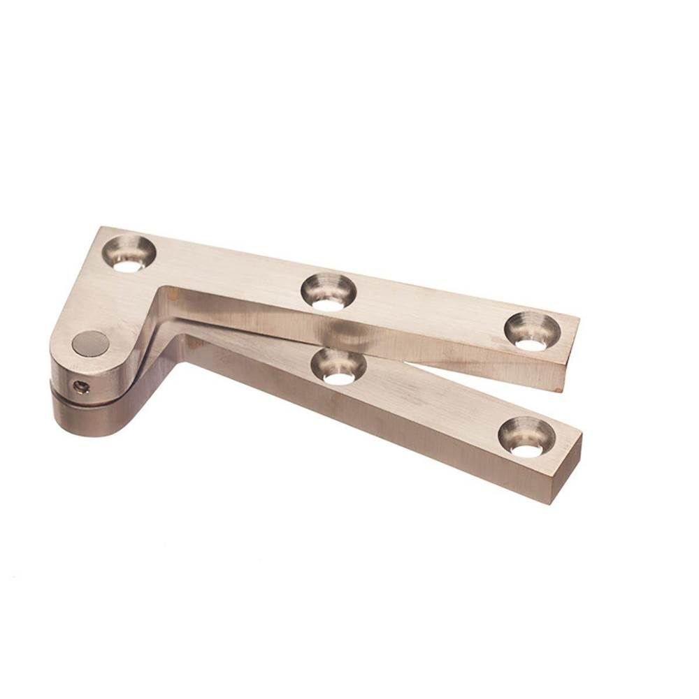 Colonial Bronze Removable Small From Pin Pivot Hinge Hand Finished in Polished Chrome