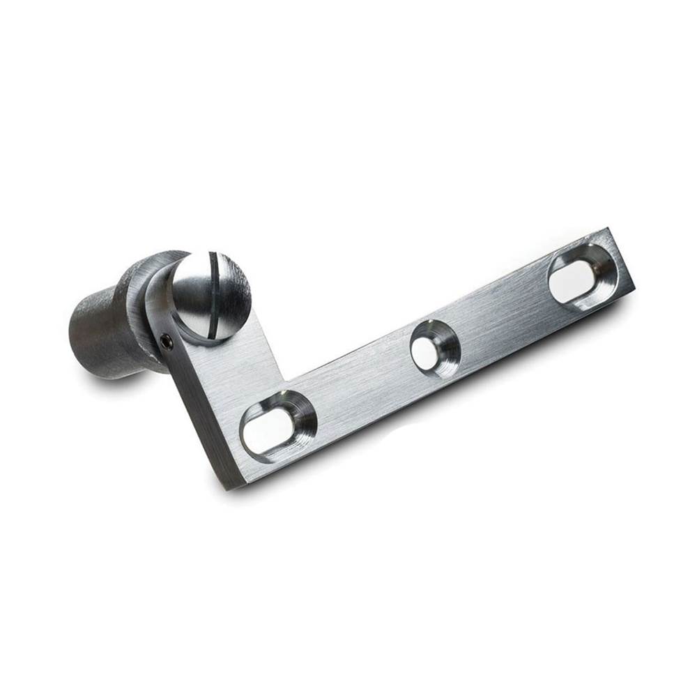 Colonial Bronze Removable Pin Pivot Hinge Hand Finished in Matte Satin Nickel