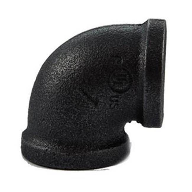 Charman Black Malleable Fitting Ext Piece 1''