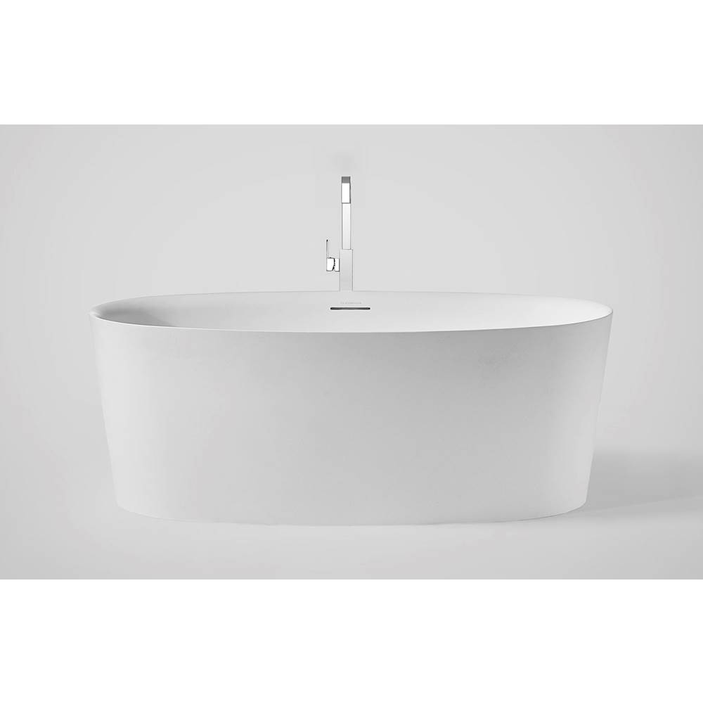 Claybrook Soho Tapered Rim Bathtub With Matching Pop-Up Waste In Sable