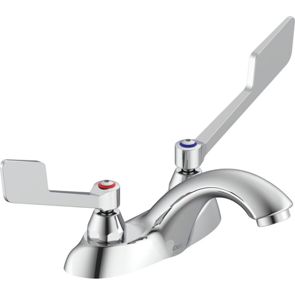 Delta Commercial Commercial 21C: Two Handle Centerset Bathroom Faucet - Less Pop-Up