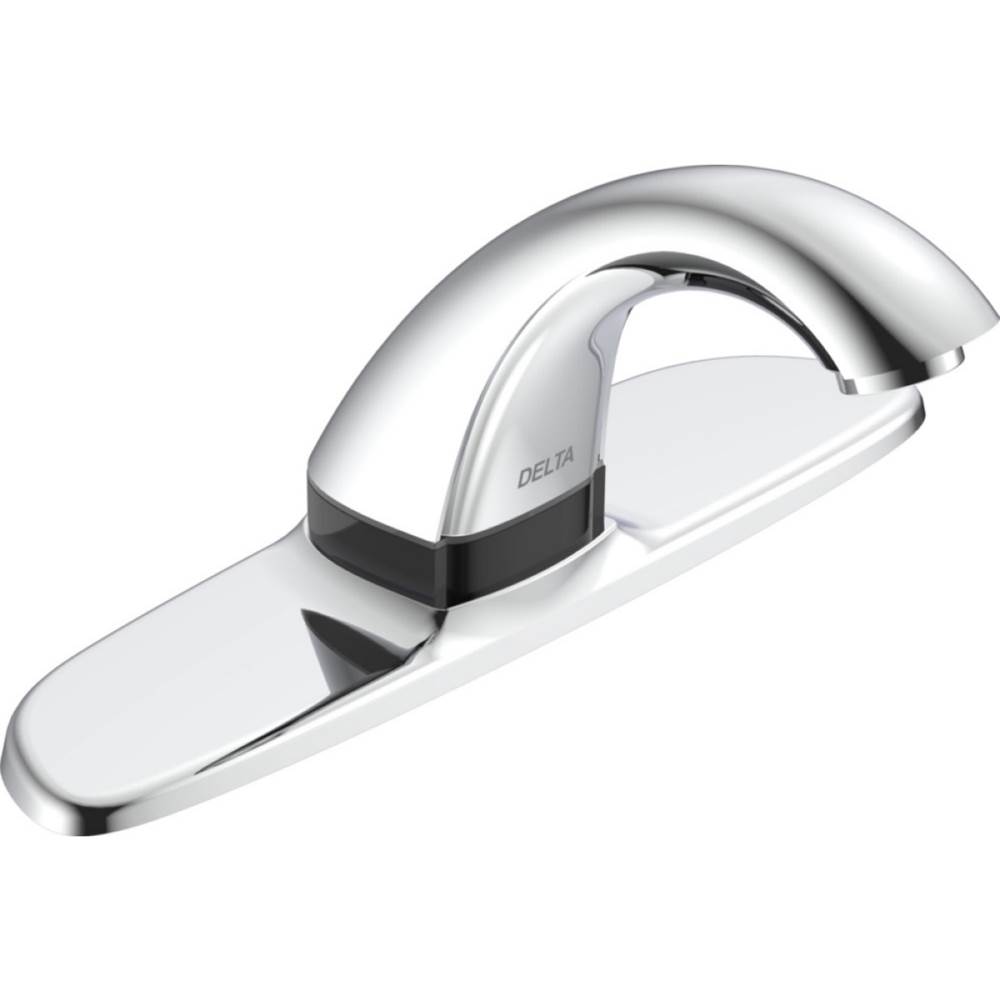 Delta Commercial Commercial 590HDF: Electronic Lavatory Faucet with Proximity® Sensing Technology - Plug-In Power