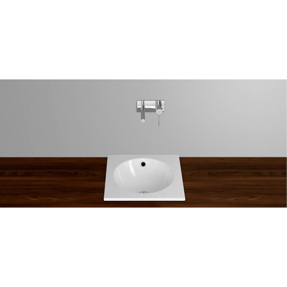 Schmidlin Orbis Drop-In With Faucet Hole And Overflow Hole Washbasin