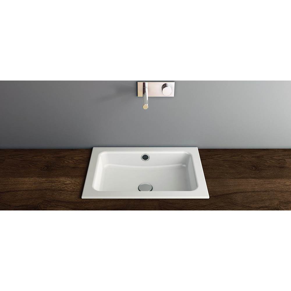 Schmidlin Mero Vario Drop-In Right Bowl Custom Size Washbasin