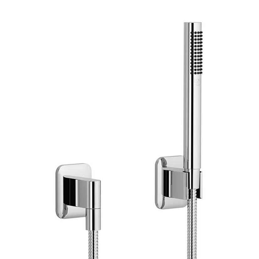 Dornbracht Hand Shower Set With Individual Flanges In Polished Chrome