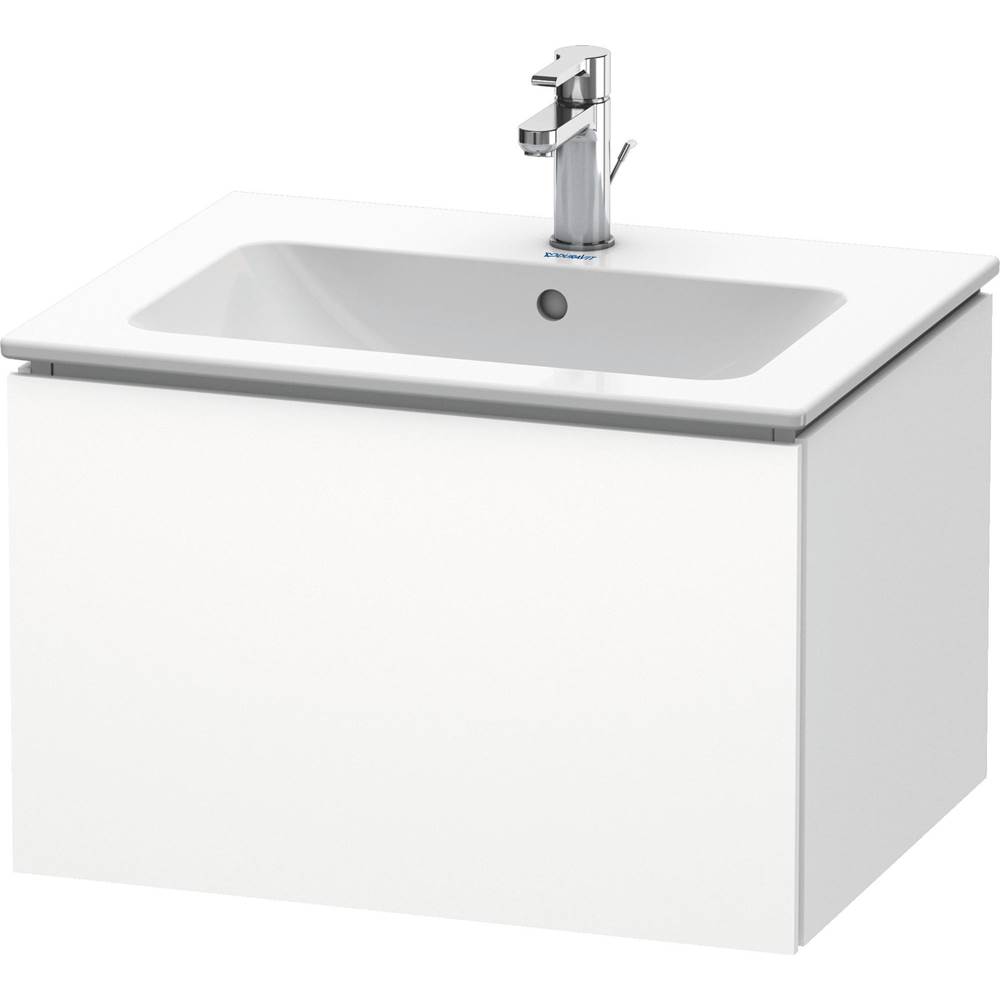 Duravit L-Cube One Drawer Wall-Mount Vanity Unit White
