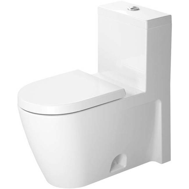 Duravit Starck 2 One-Piece Toilet Kit White with Seat