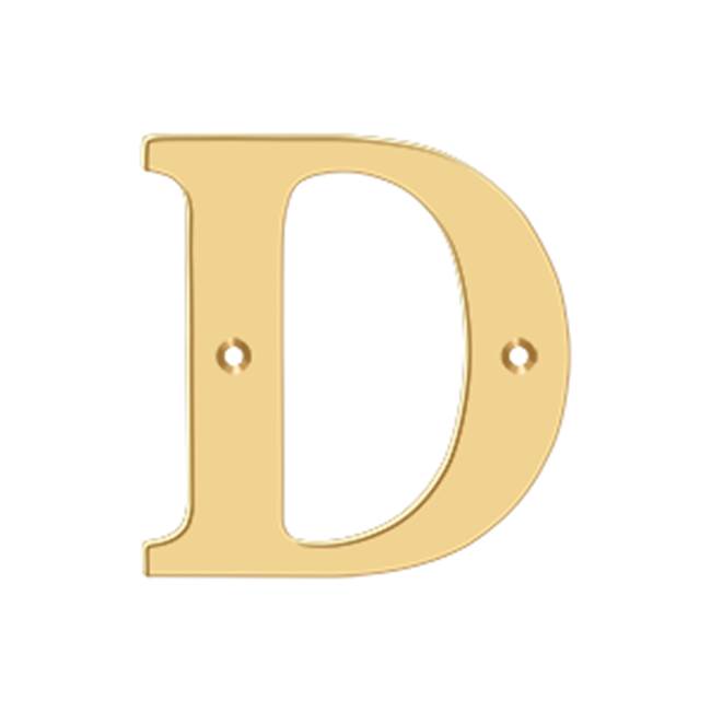 Deltana 4'' Residential Letter D