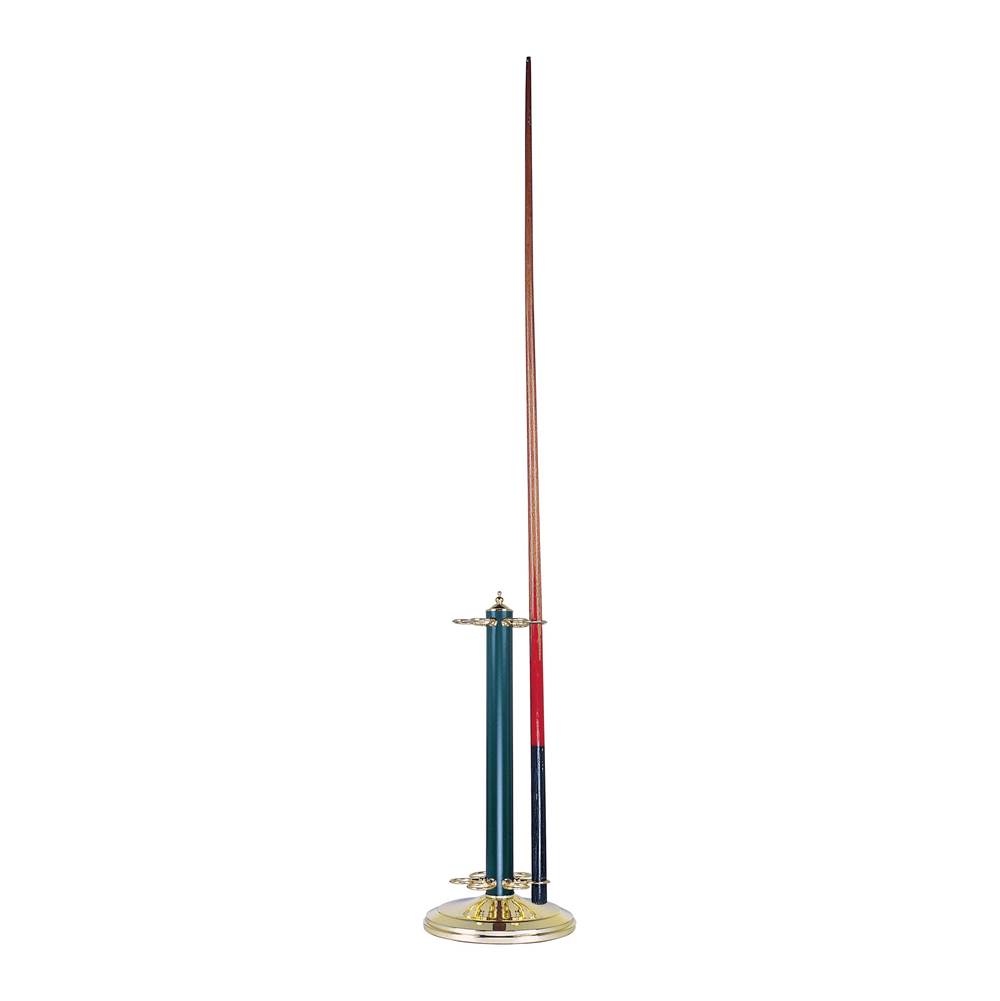 Elk Lighting Casual Traditions Cue Stand Polished Brass Green