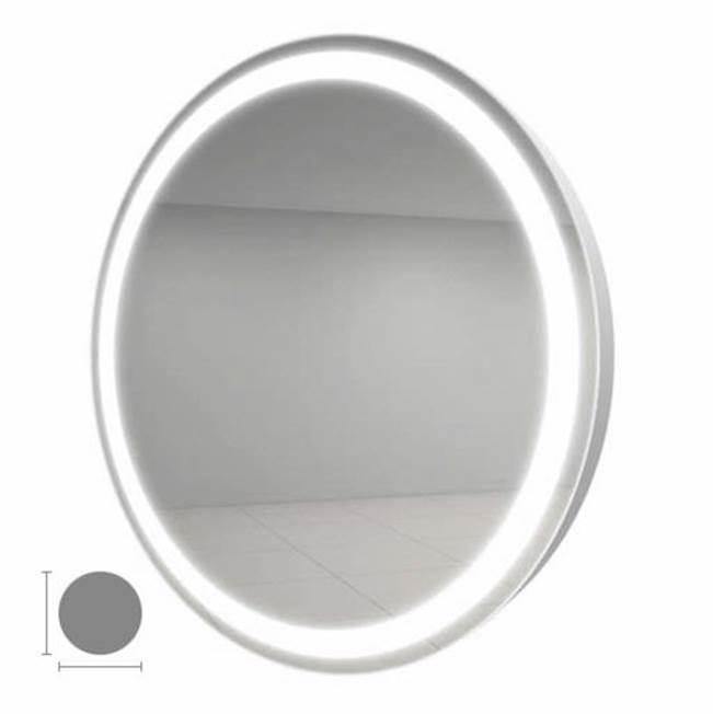 Electric Mirror Eternity 30'' Round Lighted Mirror with AVA