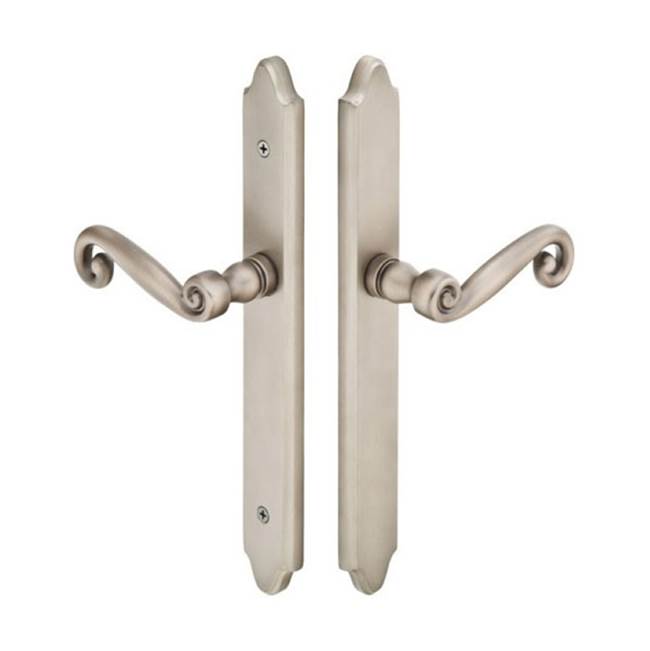 Emtek Multi Point C4, Non-Keyed Fixed Handle OS, Operating Handle IS, Concord Style, 1-1/2'' x 11'', Athena Lever, LH, US19