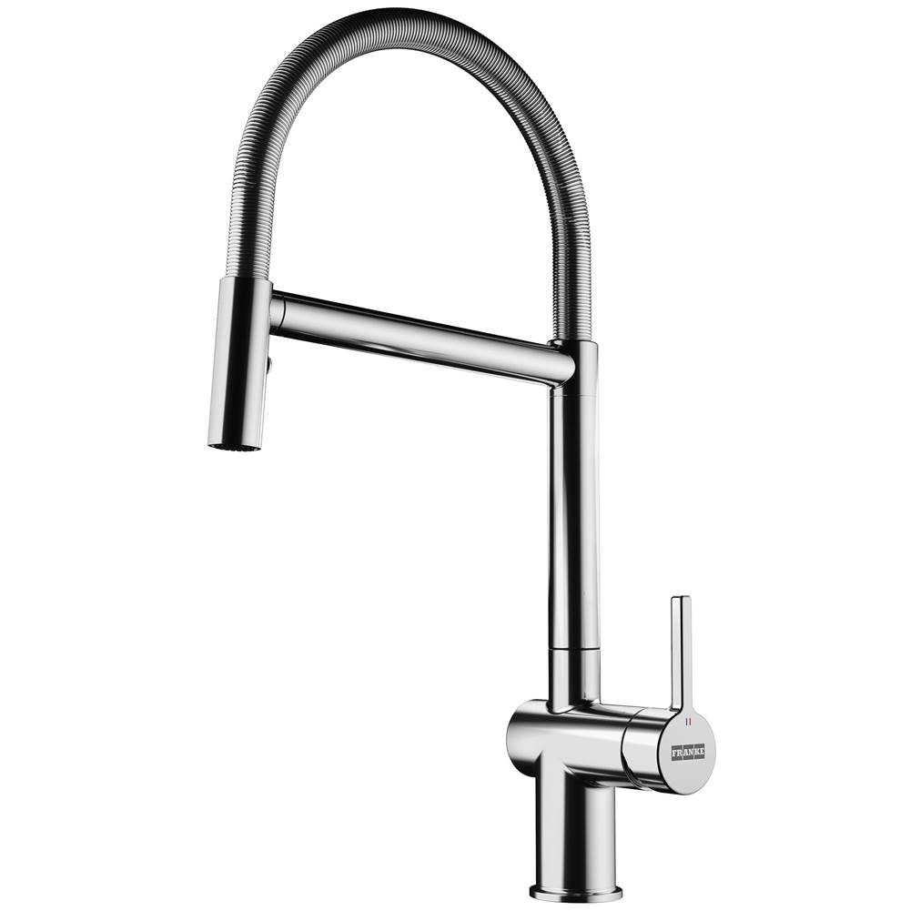 Franke 16.5-in Single Handle Semi-Pro Faucet in Chrome, ACT-SP-CHR