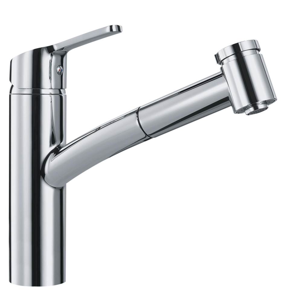 Franke Franke Smart Single Handle Pull-Out Kitchen Faucet in Polished Chrome, SMA-PO-CHR