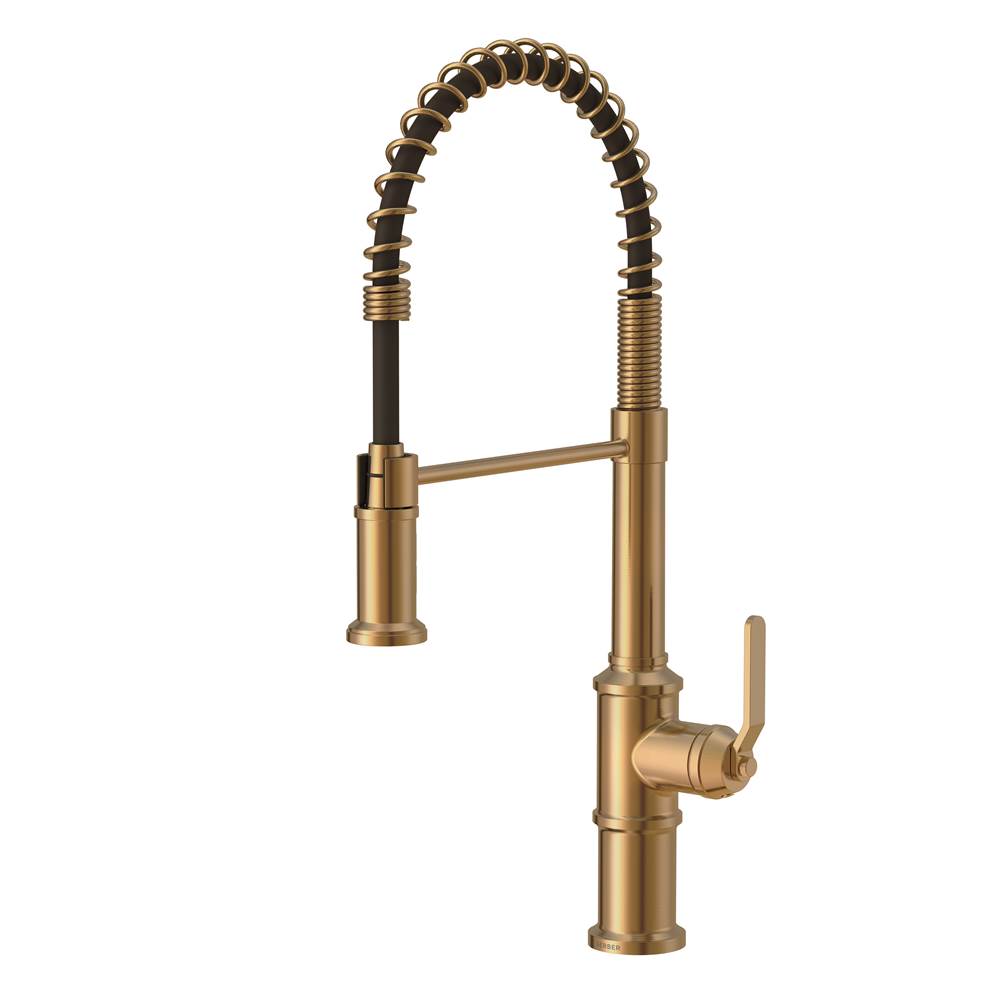 Gerber Plumbing Kinzie 1H Pre-Rinse Kitchen Faucet 1.75gpm Brushed Bronze