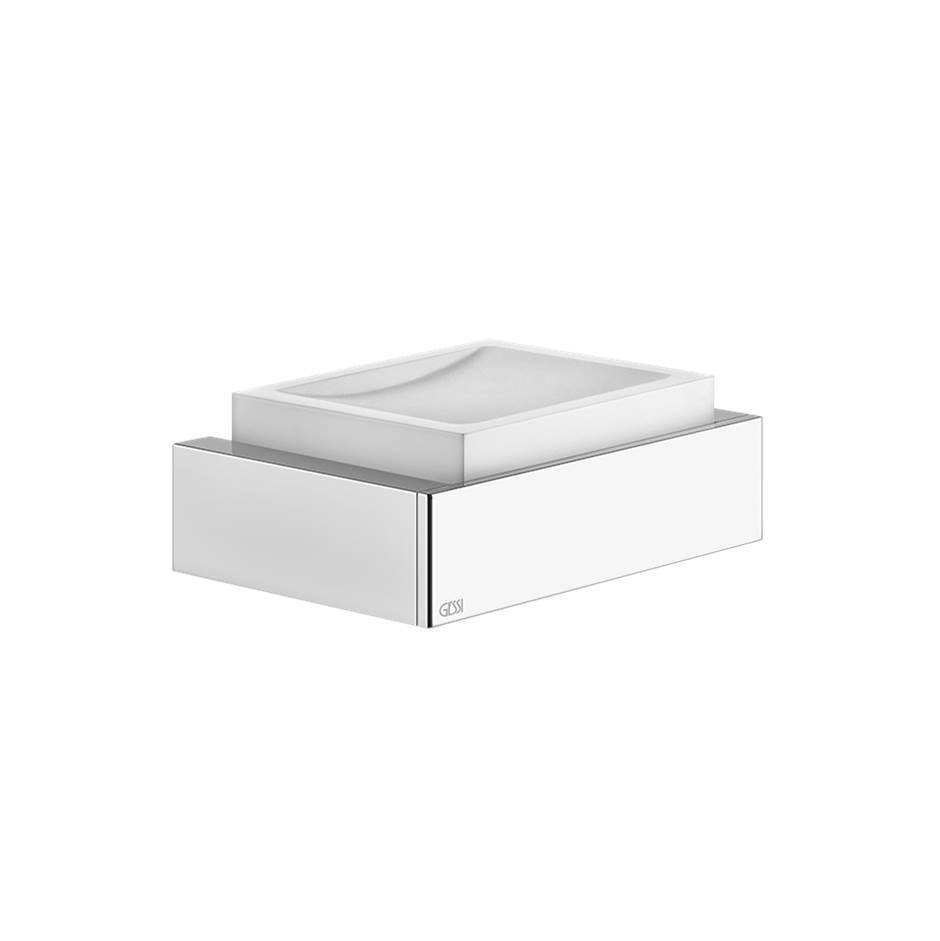 Gessi Wall-Mounted Soap Dish - White Neolyte