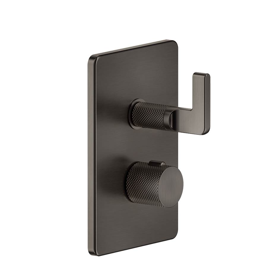 Gessi Trim Parts Only External Parts For 3-Way Thermostatic Diverter And Volume Control