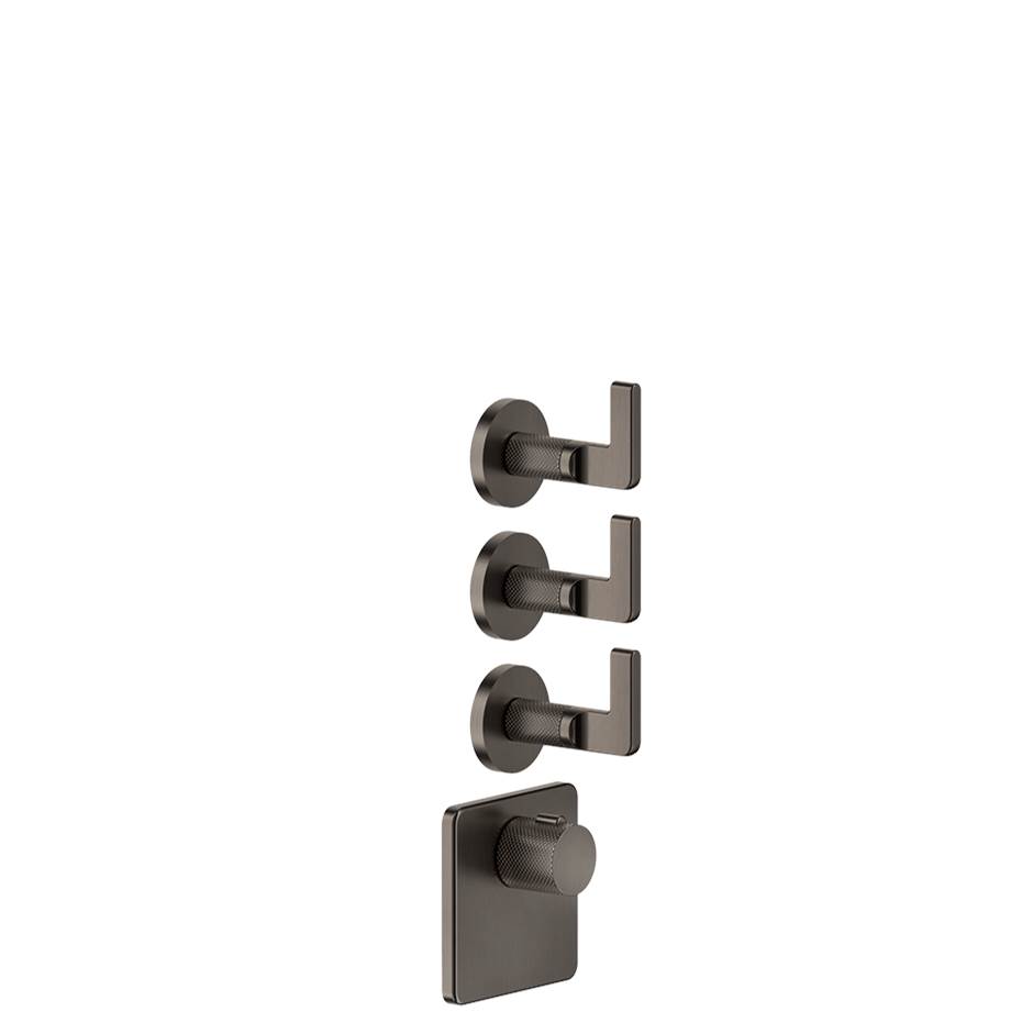 Gessi Trim Parts Only External Parts For Thermostatic With 3 Volume Controls