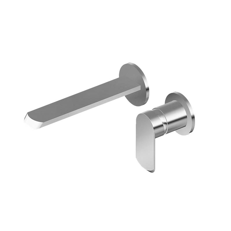 Graff Phase Wall-mounted Lavatory Faucet (71/2'' Spout) - Rough and Trim