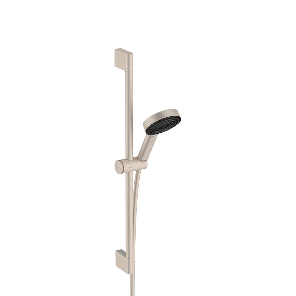 Hansgrohe Pulsify S Wallbar Set 105 Select 3-Jet 24'', 2.5 GPM in Brushed Nickel