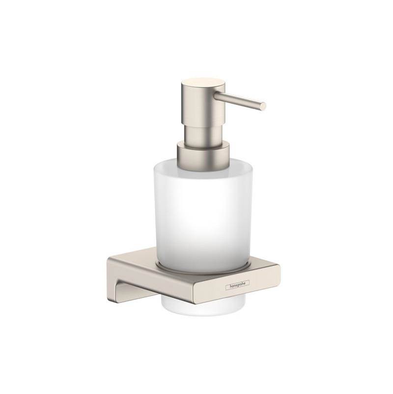 Hansgrohe AddStoris Liquid Soap Dispenser in Brushed Nickel