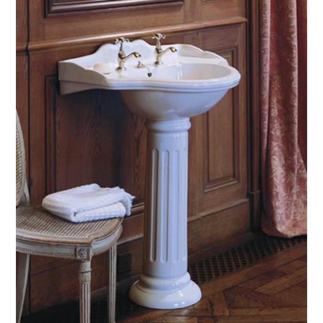 Herbeau ''Carla'' Washbasin Only in Moustier Polychrome, 3 Hole
