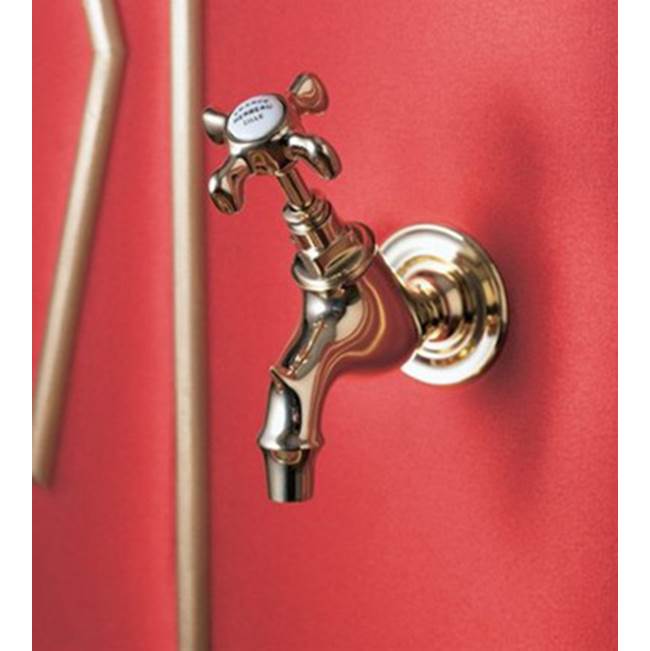 Herbeau ''Retro'' Tap Wall Mounted in Antique Lacquered Copper