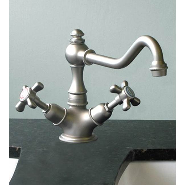 Herbeau ''Royale'' Single-Hole Kitchen Mixer in Polished Nickel