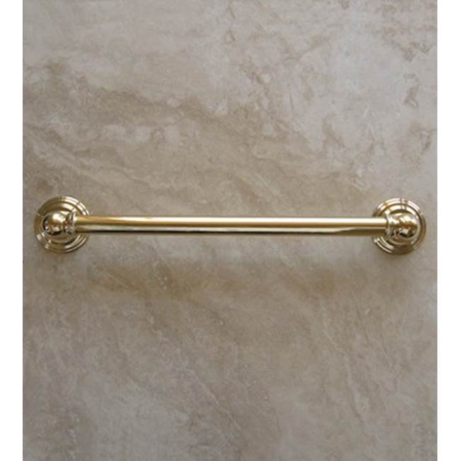 Herbeau ''Royale'' Hand Rail in French Weathered Brass